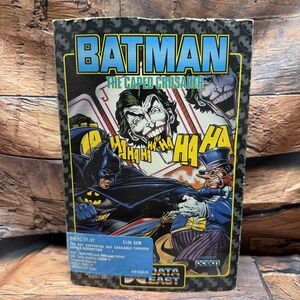 Batman The Caped Crusader IBM PC XT AT Vintage Big Box Slipcover Only